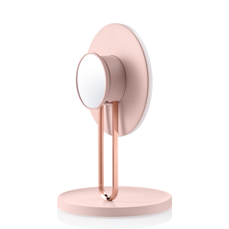 Desktop LED Makeup Fill Mirror With Light 1Heartof5