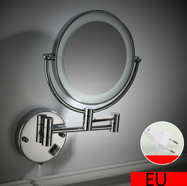 Folding hotel LED makeup mirror with light 1Heartof5