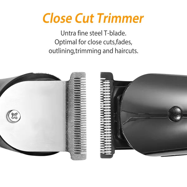 Men Electric Hair Clipper Trimmer Rechargeable Beard Shaver Razor Nose Trimmer Set 1Heartof5