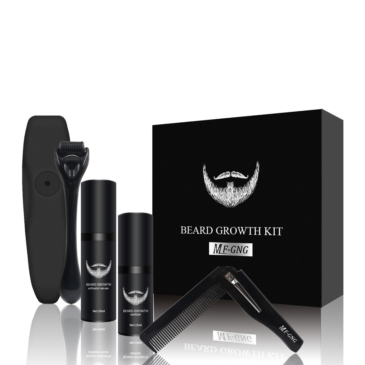 Premium Beard Growth Fluid for Men