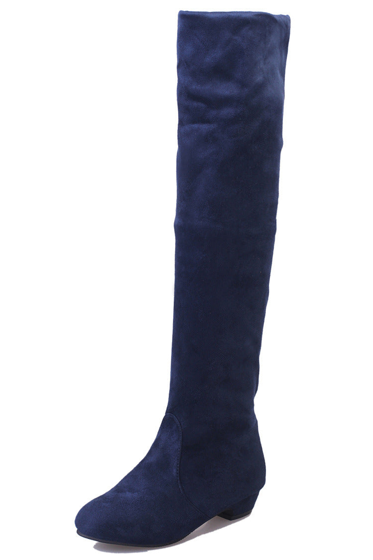 Autumn And Winter New High Leg Boot Long Over-the-knee Boots Flat Boots Children My Store