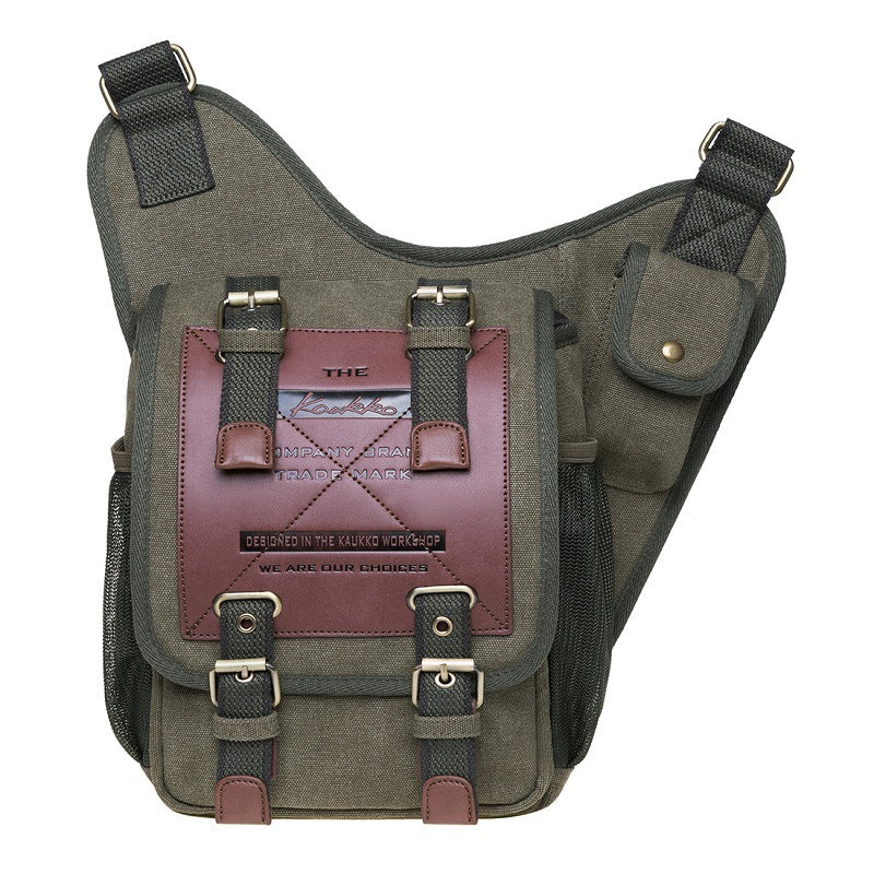 Canvas Retro Messenger Bag Men My Store