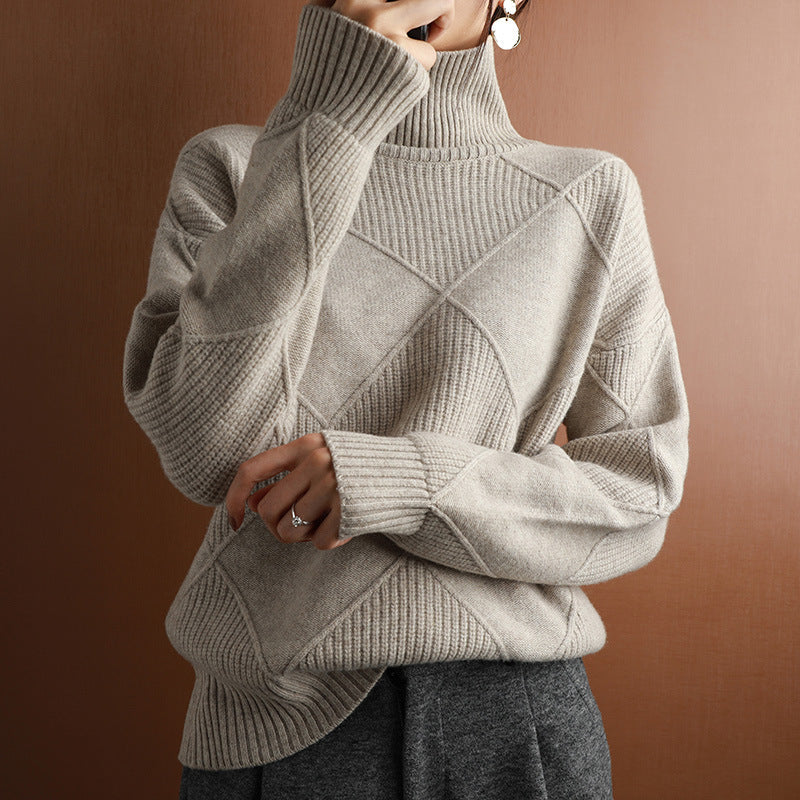 Knitwear Autumn And Winter Long-sleeved Outer Wear Bottoming Shirt My Store