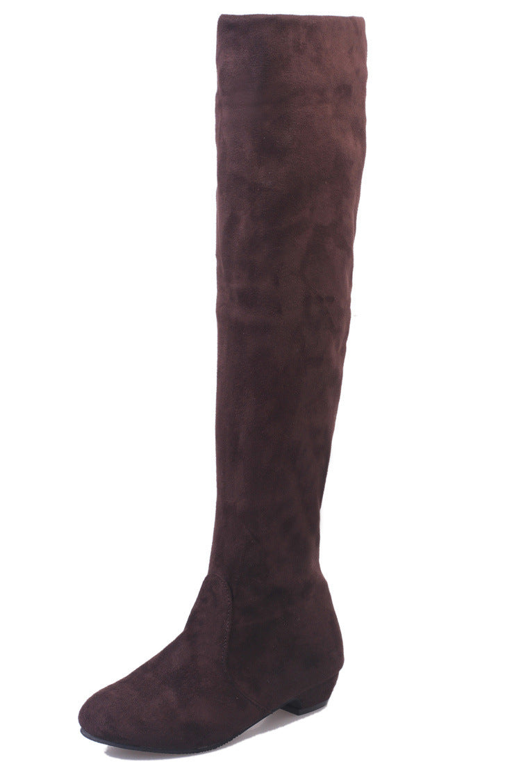 Autumn And Winter New High Leg Boot Long Over-the-knee Boots Flat Boots Children My Store