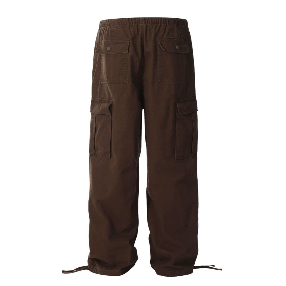 Overalls Men Fashion Brands Pleated Drawstring My Store