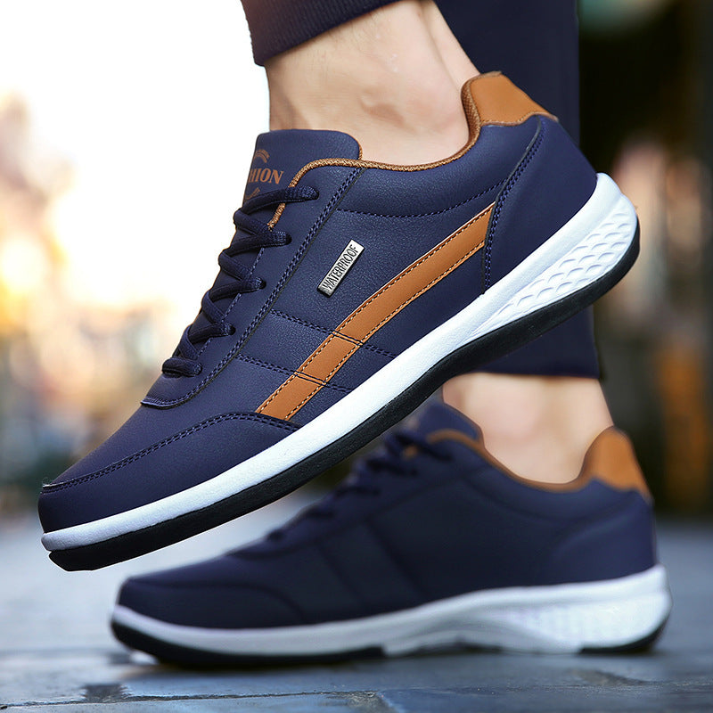 Casual Shoe Italian Breathable Leisure Male Sneakers Non-slip Footwear Men Vulcanized Shoes My Store