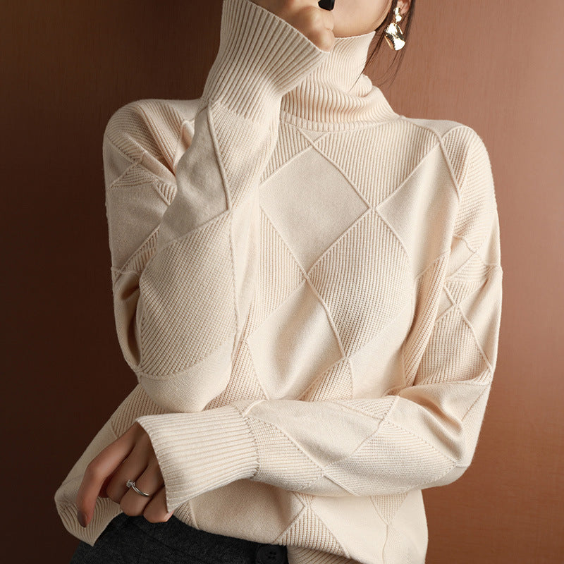 Knitwear Autumn And Winter Long-sleeved Outer Wear Bottoming Shirt My Store