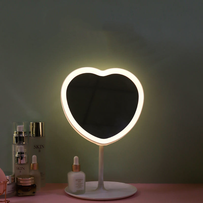Mirror Makeup Mirror LED With Light Female Fill Light 1Heartof5