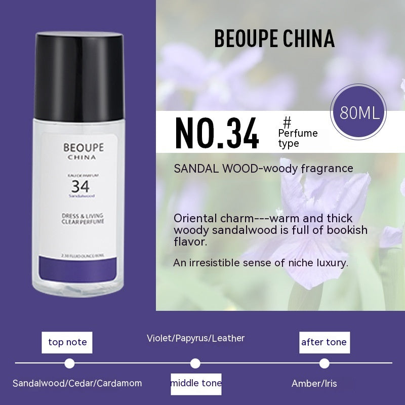 Clothing Fragrance Spray 80ml To Remove Odor My Store