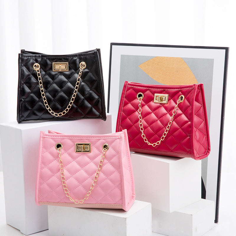 Mini Chain Shoulder Bags Rhombus Sewing Small Square Bags For Women My Store