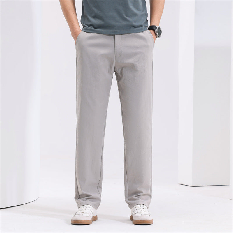 Men Fashion Brands Fashion Straight Loose Casual Pants My Store