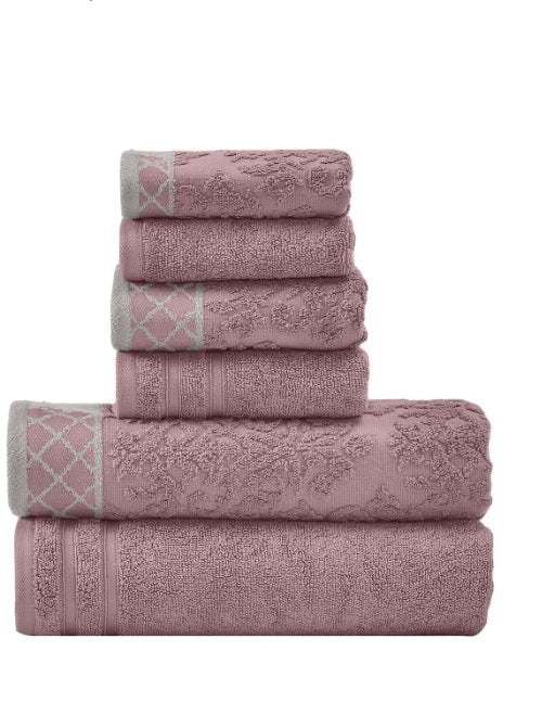 Modern Threads 6 Piece Towel Set 1Heartof5