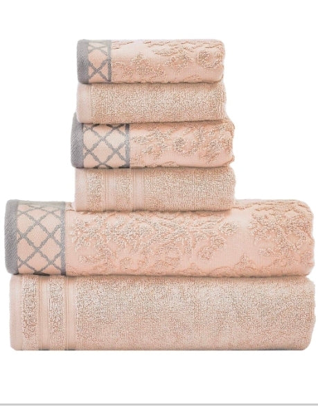 Modern Threads 6 Piece Towel Set 1Heartof5