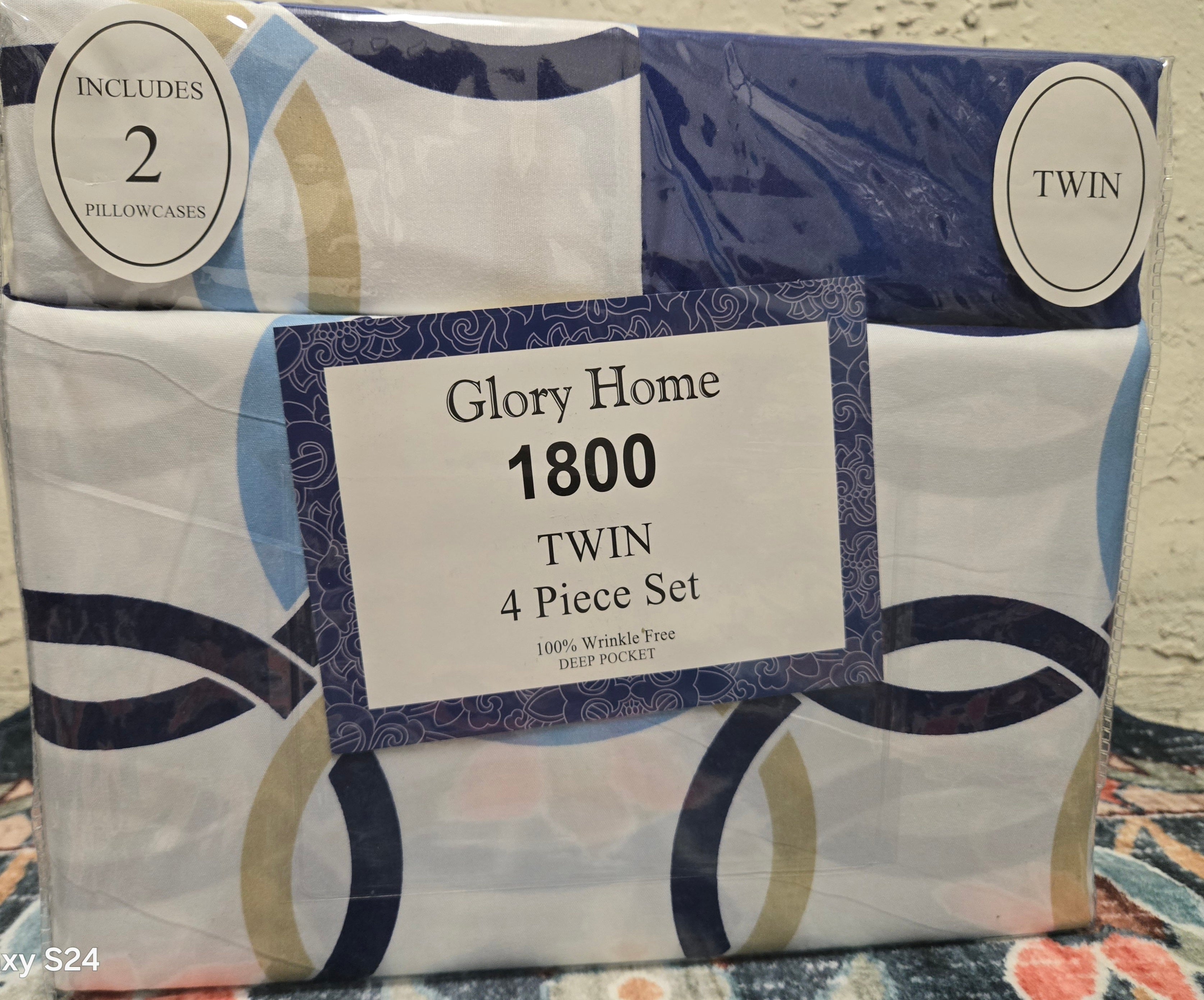 Twin Size 4 Pieces Set 1Heartof5