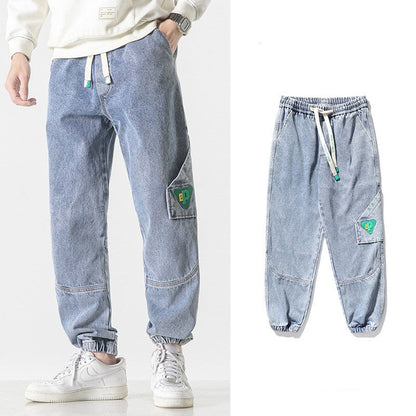 Men Brands Loose-fit Tappered Trousers My Store