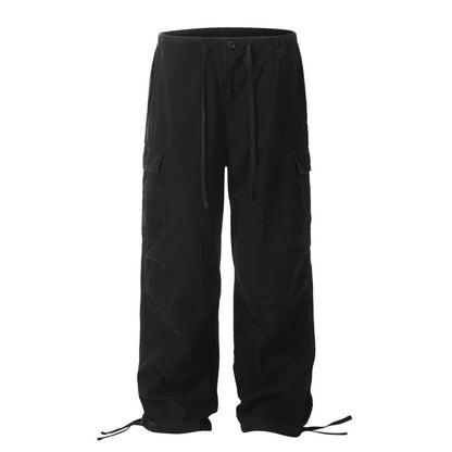 Overalls Men Fashion Brands Pleated Drawstring My Store