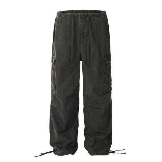 Overalls Men Fashion Brands Pleated Drawstring My Store