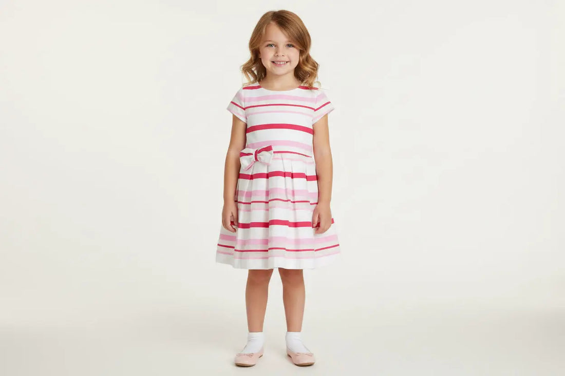 Short sleeves kids dress 1Heartof5