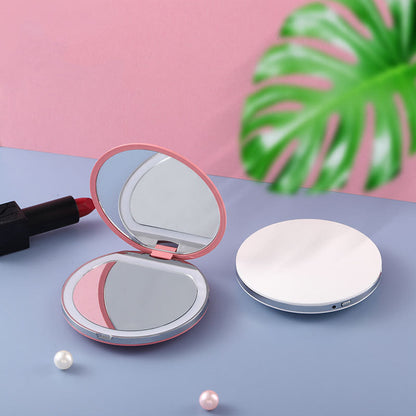 Mini portable LED makeup mirror 1Heartof5