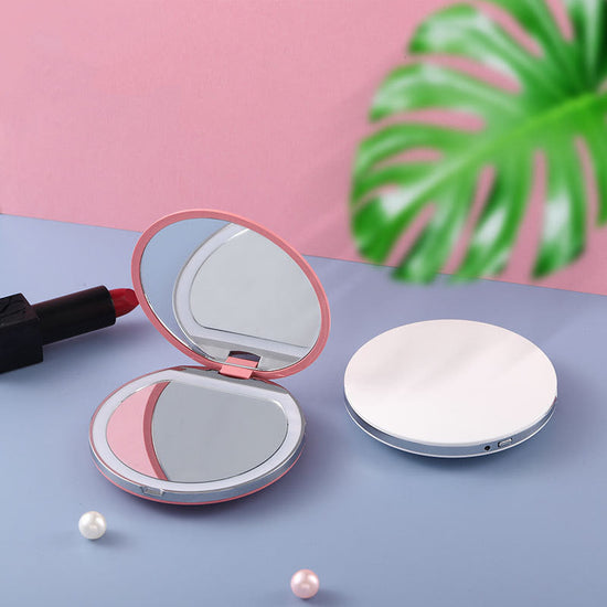 Mini portable LED makeup mirror 1Heartof5