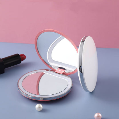 Mini portable LED makeup mirror 1Heartof5