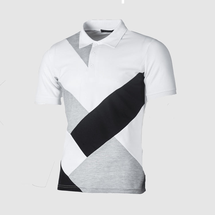 Men Polo Shirt Casual Cotton T Shirts Men&
