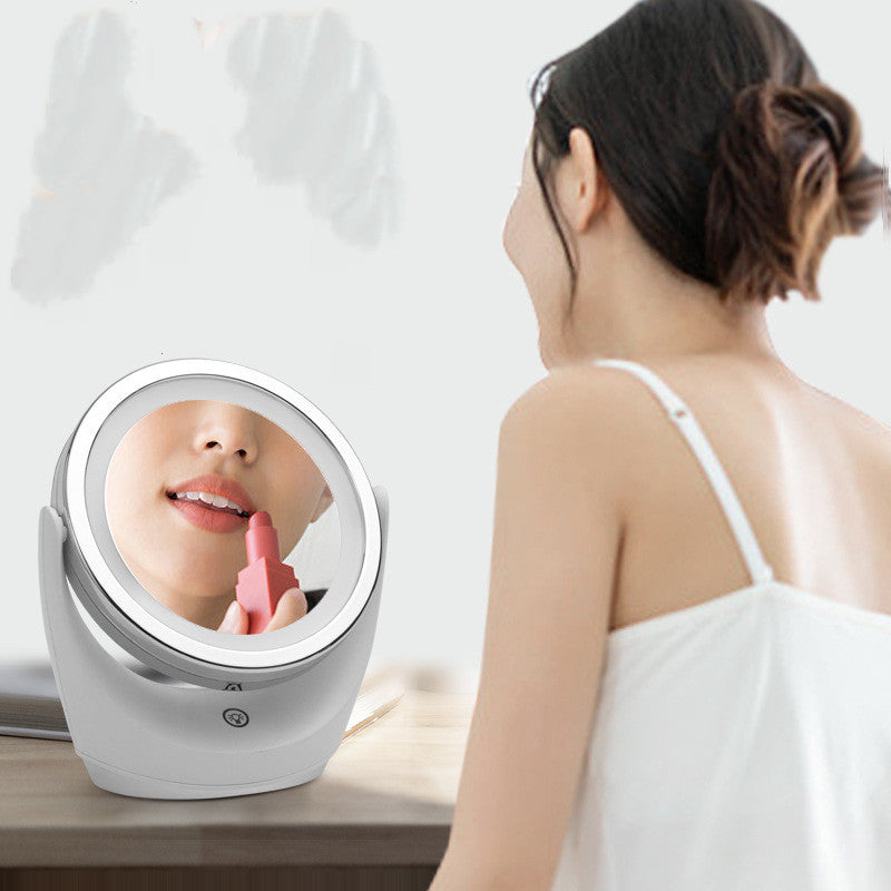 Intelligent Dimming Led Makeup Mirror With Light Desktop Light Supplement Small Mirror 1Heartof5