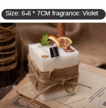 Smokeless Scented Candles Retro Pastoral Scented Candles Natural Environmentally Friendly Plant Essential Oil Fragrance My Store