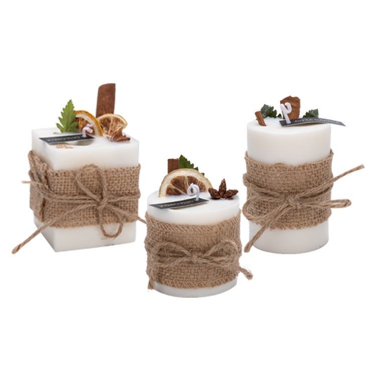Smokeless Scented Candles Retro Pastoral Scented Candles Natural Environmentally Friendly Plant Essential Oil Fragrance My Store