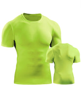 Mens Muscle Hooded Hoodies Short Sleeve T-shirt Sports GYM Slim Fit Tops Blouse My Store