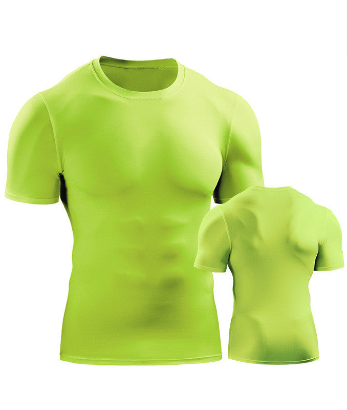 Mens Muscle Hooded Hoodies Short Sleeve T-shirt Sports GYM Slim Fit Tops Blouse My Store
