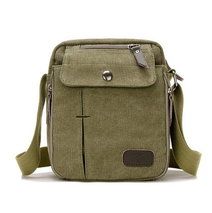 Men and women casual small Messenger bag Korean canvas bag shoulder bag men bag Outdoor men's multi-function bag