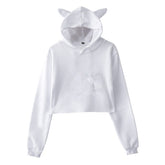 Sweatshirt Women Hoodie Pullover Clothes For Girls Streetwear Spring Long Sleeve Crop Top Hoodies My Store