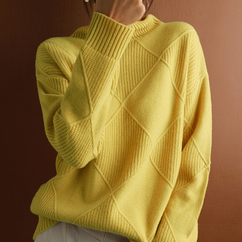Knitwear Autumn And Winter Long-sleeved Outer Wear Bottoming Shirt My Store