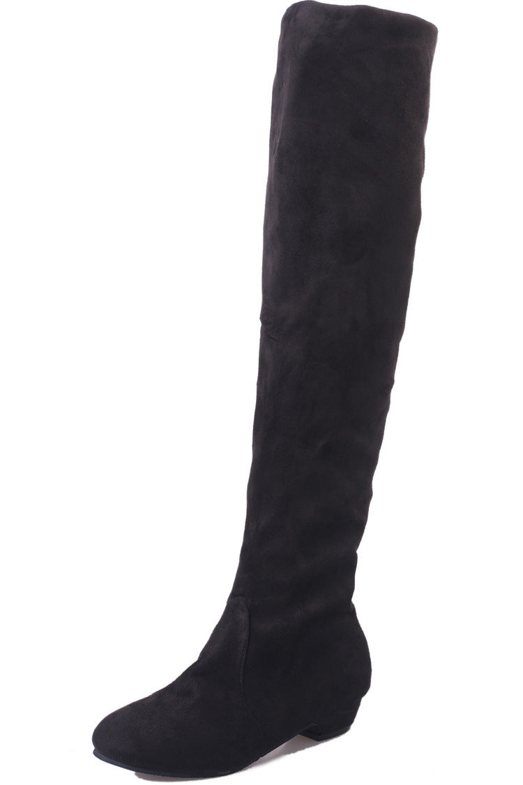 Autumn And Winter New High Leg Boot Long Over-the-knee Boots Flat Boots Children My Store