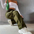 High-waisted Straight-leg Wide-leg Casual Workwear Pants 1Heartof5