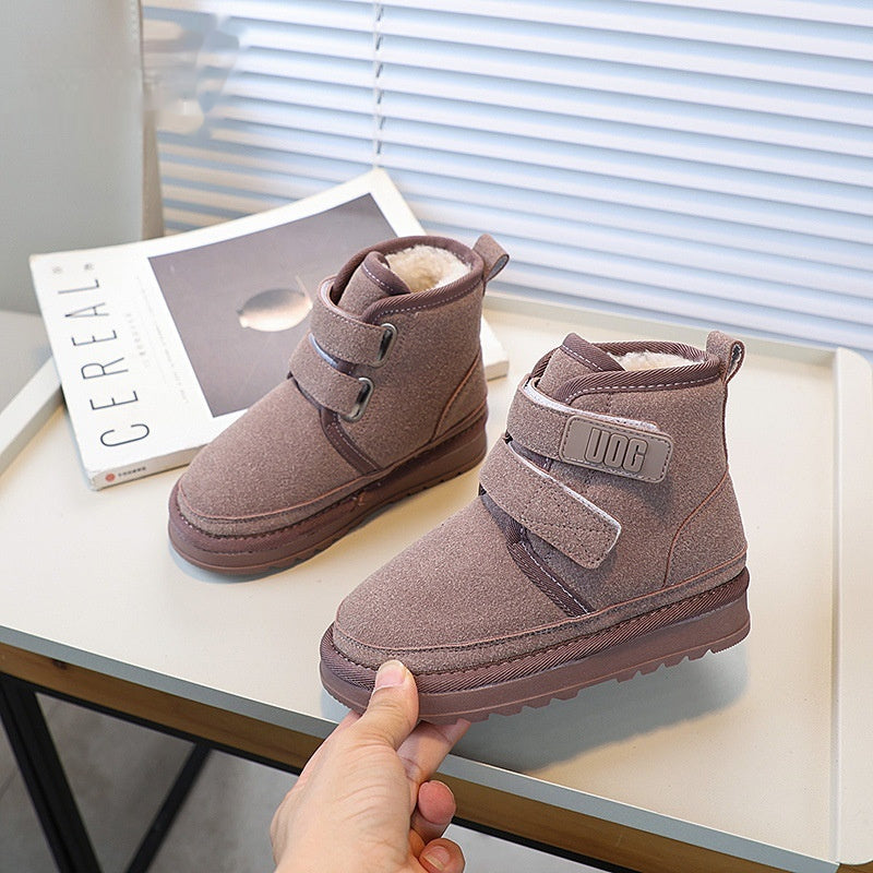 Fleece-lined Thick Snow Boots Girls&