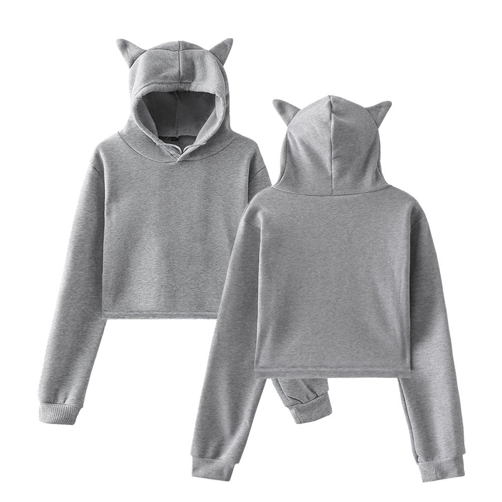 Sweatshirt Women Hoodie Pullover Clothes For Girls Streetwear Spring Long Sleeve Crop Top Hoodies My Store