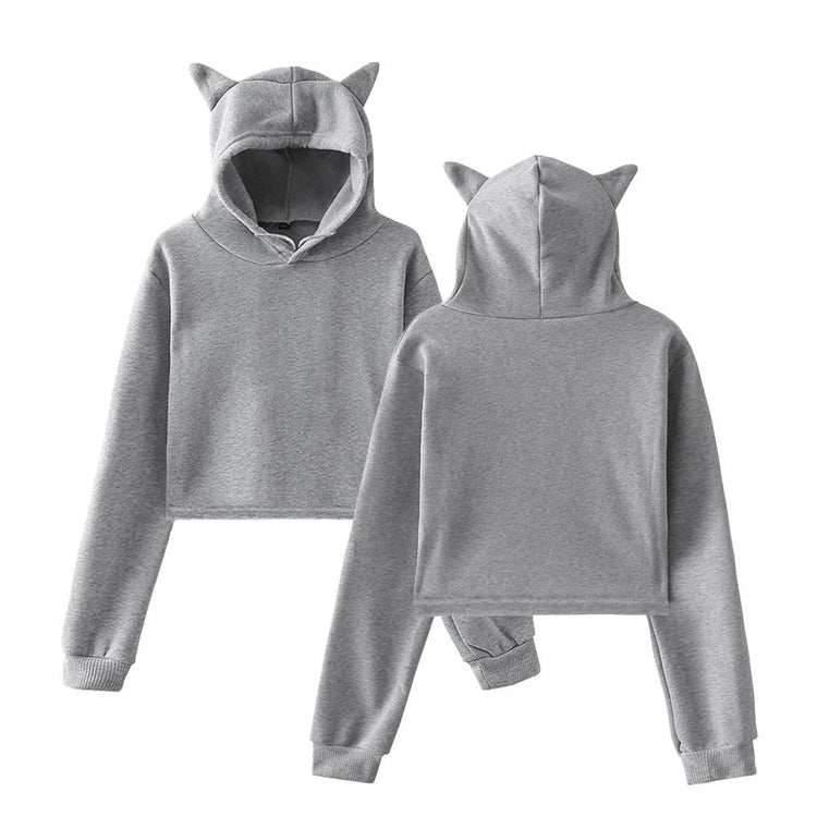 Sweatshirt Women Hoodie Pullover Clothes For Girls Streetwear Spring Long Sleeve Crop Top Hoodies My Store