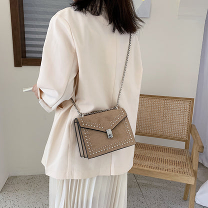 Leather Scrub Small Shoulder Messenger Bags For Women My Store