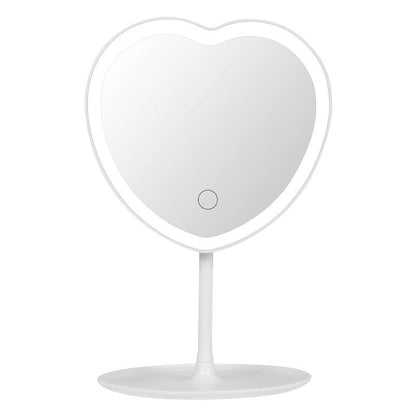 Mirror Makeup Mirror LED With Light Female Fill Light 1Heartof5
