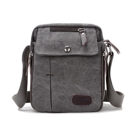 Men and women casual small Messenger bag Korean canvas bag shoulder bag men bag Outdoor men's multi-function bag