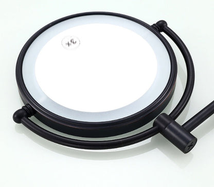 Folding hotel LED makeup mirror with light 1Heartof5