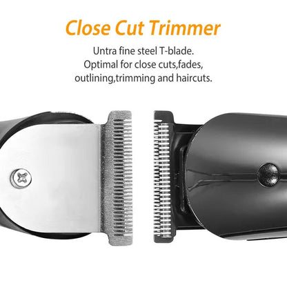 Men Electric Hair Clipper Trimmer Rechargeable Beard Shaver Razor Nose Trimmer Set 1Heartof5