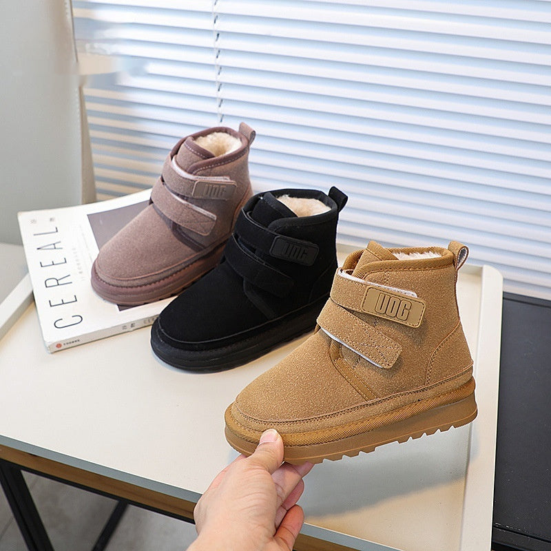 Fleece-lined Thick Snow Boots Girls&