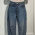 ShinyStraight Jean With Pocket