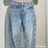 ShinyStraight Jean With Pocket