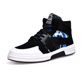 Camouflage High-Top Lace-Up Shoe My Store