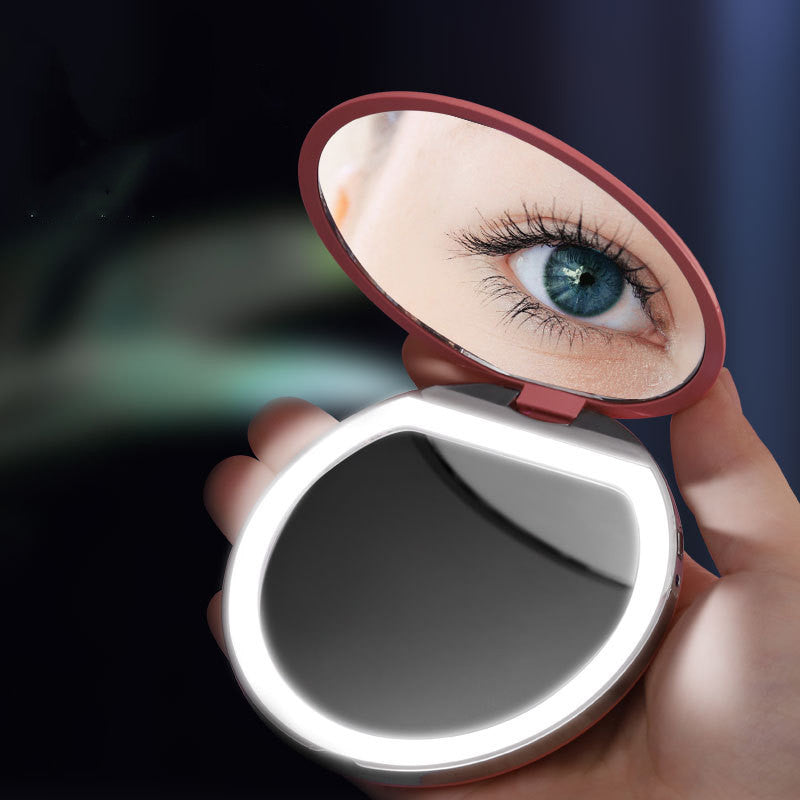 Mini portable LED makeup mirror 1Heartof5