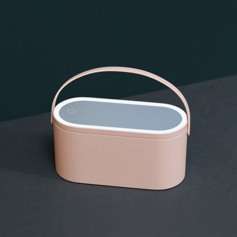 Portable LED Light Storage Box Beauty And Makeup Mirror 1Heartof5
